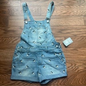 NWT Disney Overall Shorts - Women’s Small